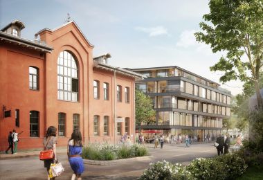Neubau Spinnereihof Kolbermoor Projektbeschreibung
