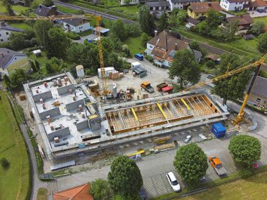 Neubau Haus der Begegnung Kirchanschöring Projektb